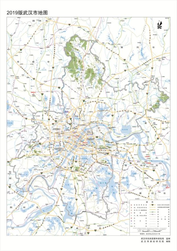 首次发布!武汉最新电子版高清地图来了,快收藏