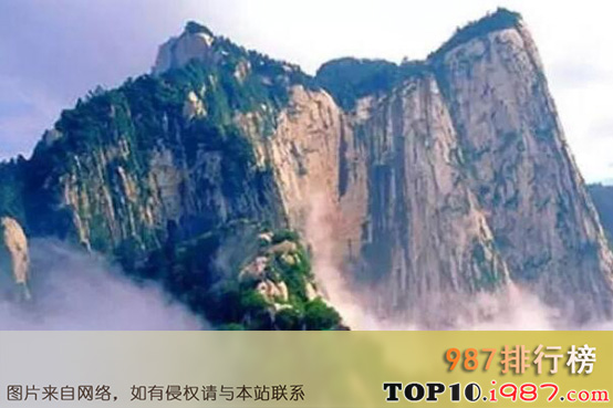 十大陕西旅游景点之华山