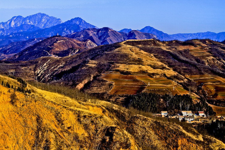 古城西安周边骑行路线：白鹿原风光