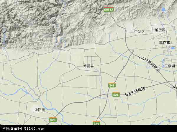 博爱县地图 - 博爱县卫星地图 - 博爱县高清航拍