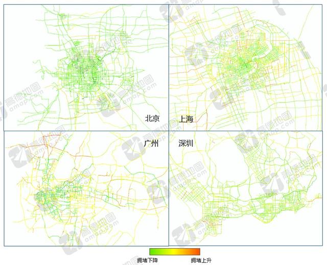 高德地图发布2016年度交通报告：一线城市拥堵下降 二线城市拥堵加剧