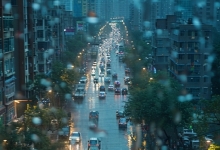 台风&quot;丹娜丝&quot;残余环流致华南暴雨 北方高温持续