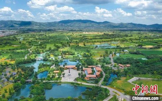 良渚古城遗址公园。 余杭区委宣传部 供图