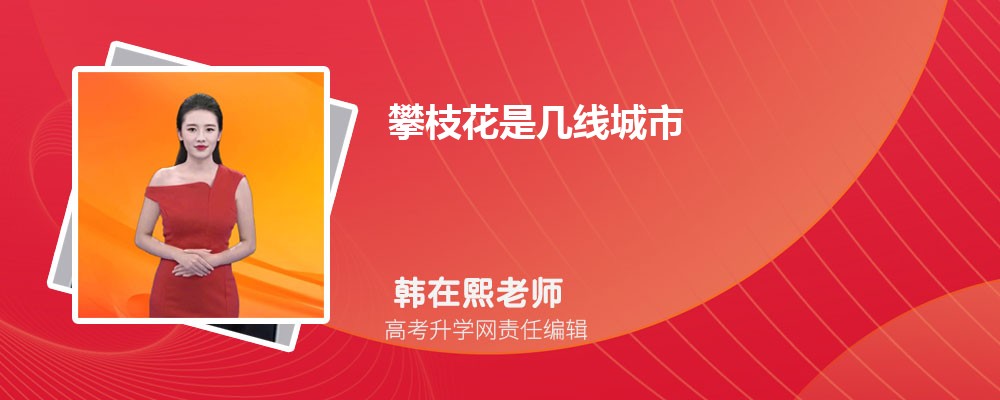 攀枝花2025年是几线城市,最新城市等级划分和排名