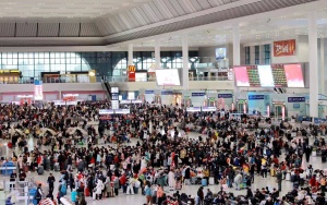 归心似箭!客流有所增加,春运出行高峰来了