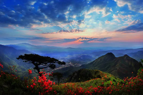 武功山什么季节去最好,最佳旅游时间为5-10月(冬天太冷)