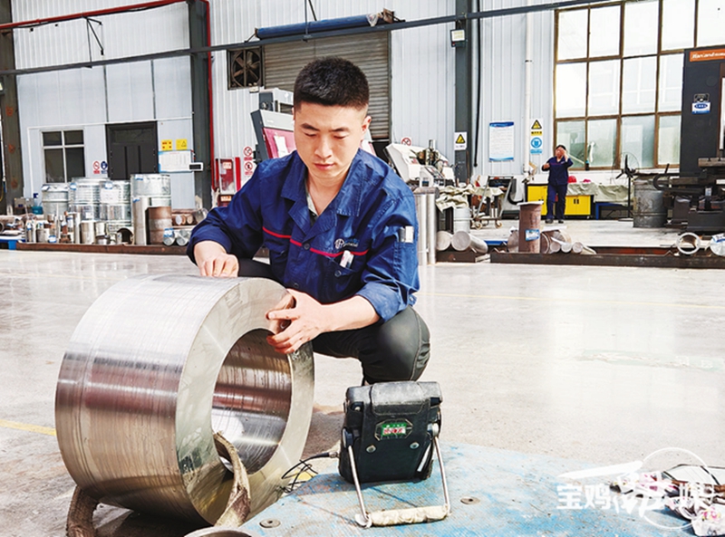 宝鸡拓普达钛业有限公司机加车间