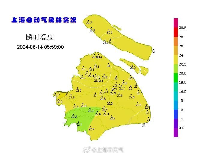 太“呴势”,上海下周或迎梅雨季!北方多地地表温度超70℃→