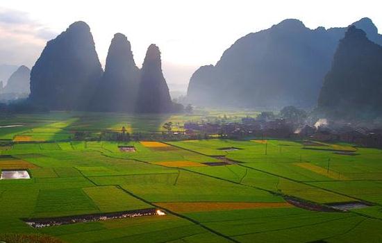 周末两天时间,来阳朔体验山水田园风光