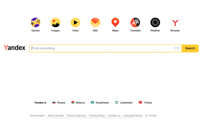 yandex搜索引擎官网入口 俄罗斯搜索引擎入口官网在线 - php中文网