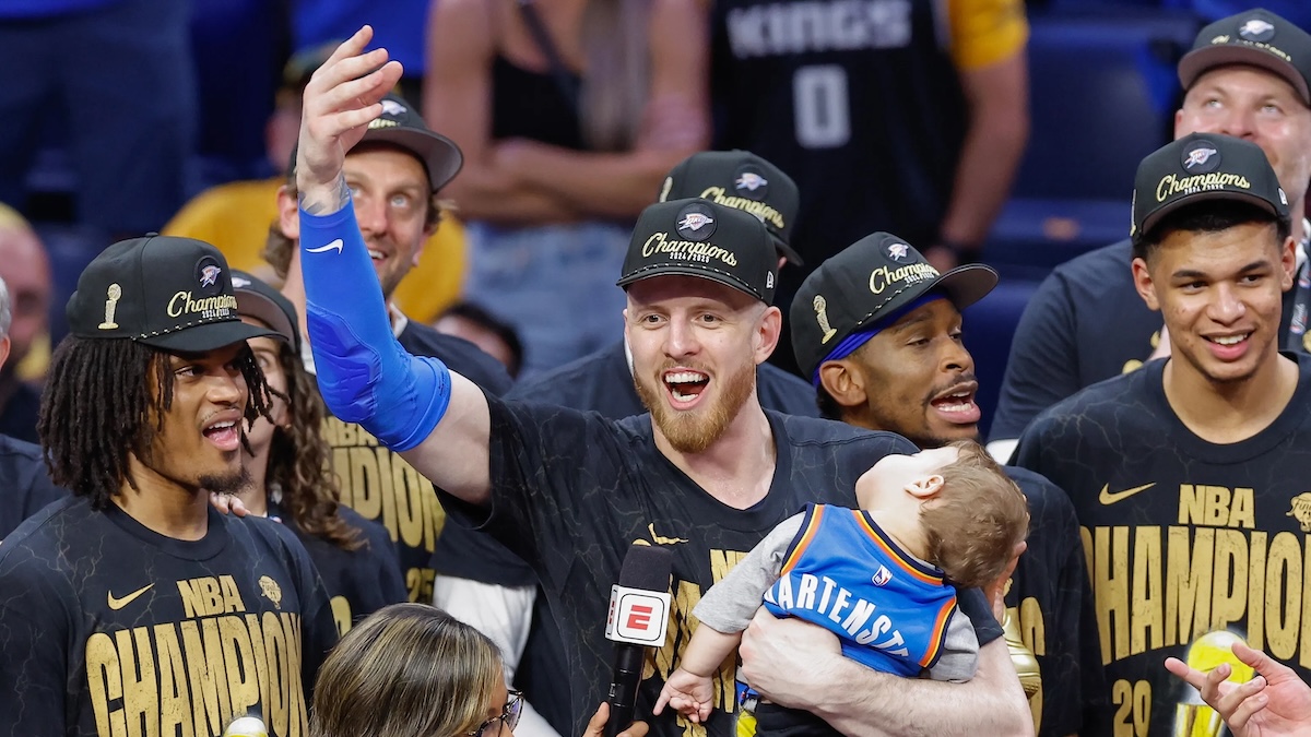 Thunder’s Isaiah Hartenstein shares 1 hilarious condition for Knicks reunion