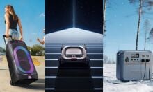 the new Samsung Sound Tower, eufy marswalker, and bluetti pioneer na portable power station