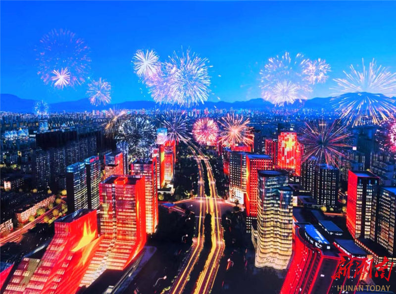 衡州大道数字经济走廊 图源:湘见·建湘