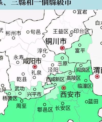咸阳是哪个省的（西安与咸阳的关系）