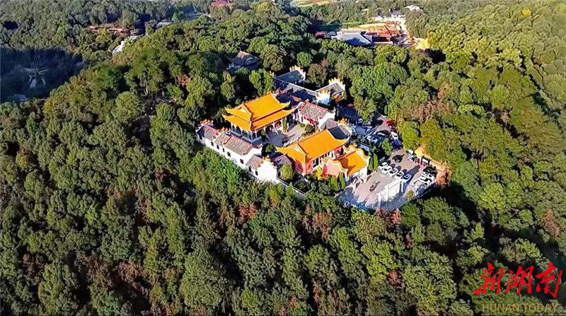 儒释道三教正将雨母山打造成衡阳的“文心绿肺” 图源:雁城视觉
