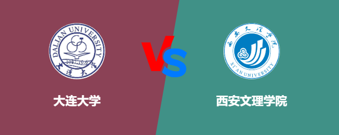 大连大学VS西安文理学院,哪个好?