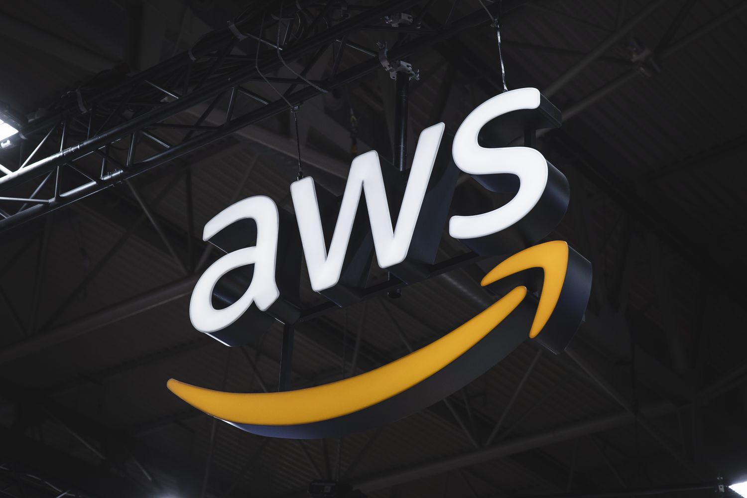 Amazon Web Services logo.