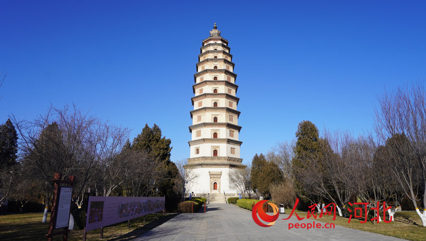 定州市开元寺塔。人民网记者祝龙超摄