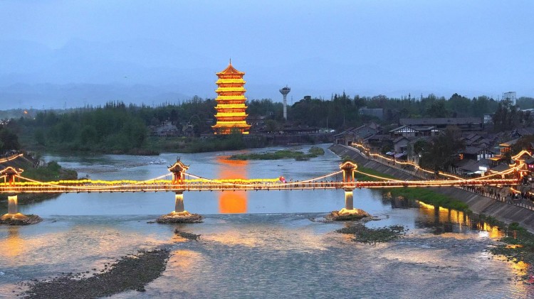 崇州元通古镇。崇州市委宣传部供图