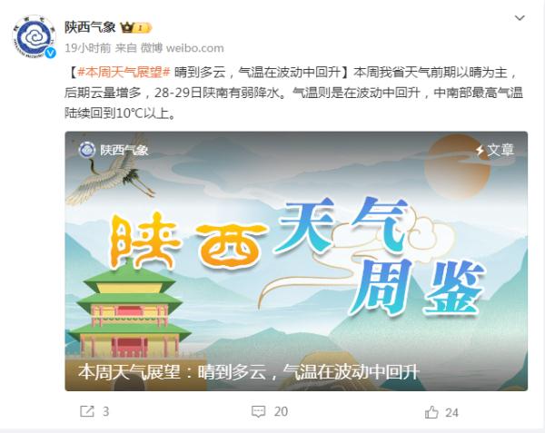 西安新一轮雨雪时间确定!陕西发布重要天气预报!