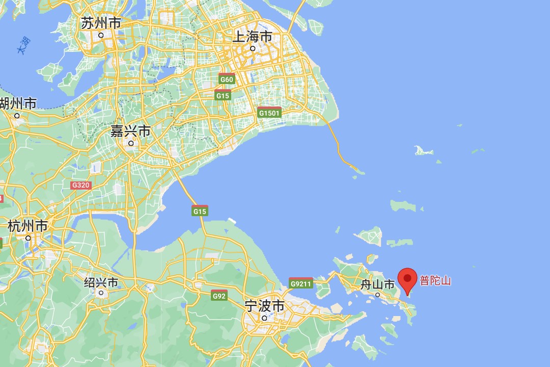 普陀山在哪里？普陀山在哪个省哪个市？普陀山的位置地图与简介