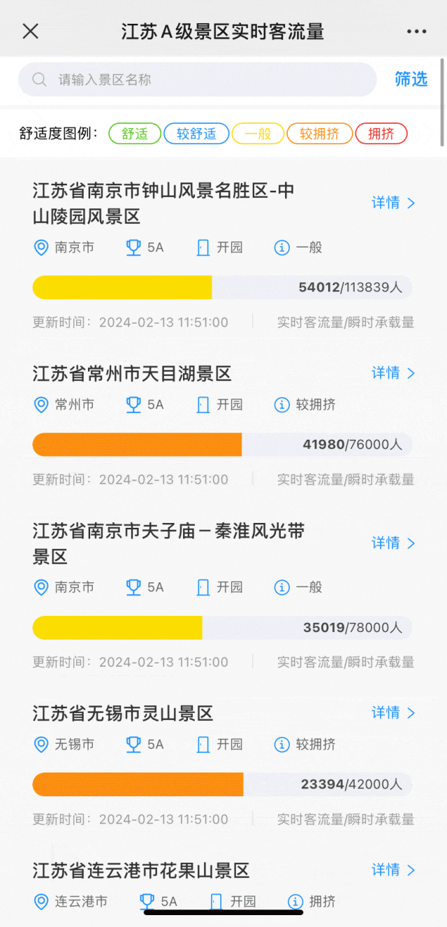 最新!江苏这些景区场馆已约满,请合理安排出游计划!