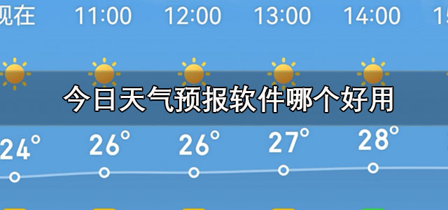 今日天气预报软件