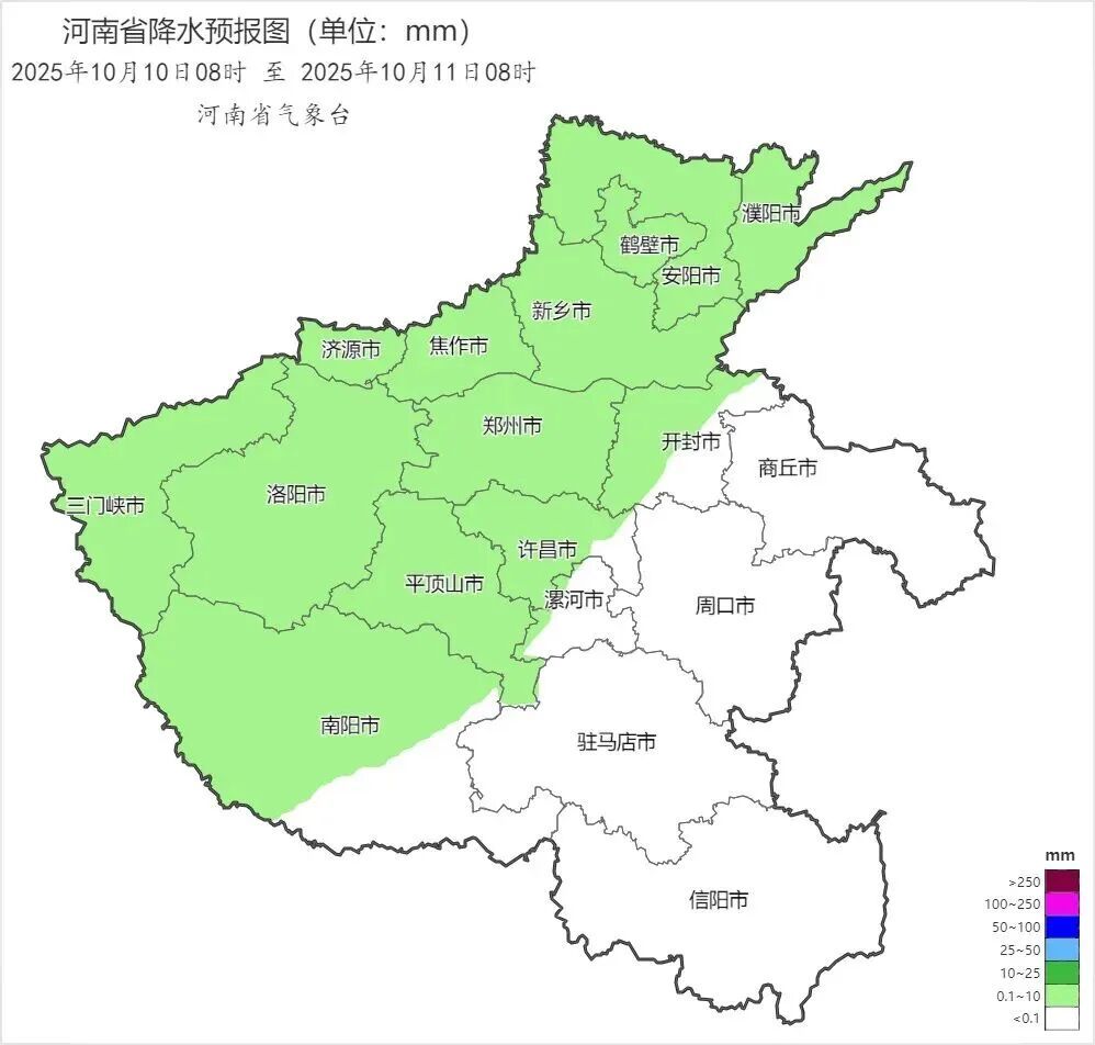 还要再等10天！河南阴雨日数创64年来纪录，接下来还有两次大范围降水