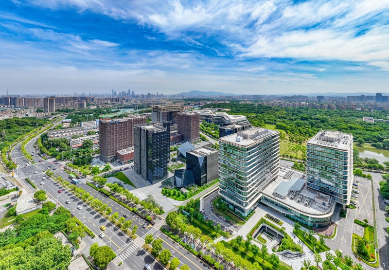 中国(南京)软件谷。南京市工信局供图