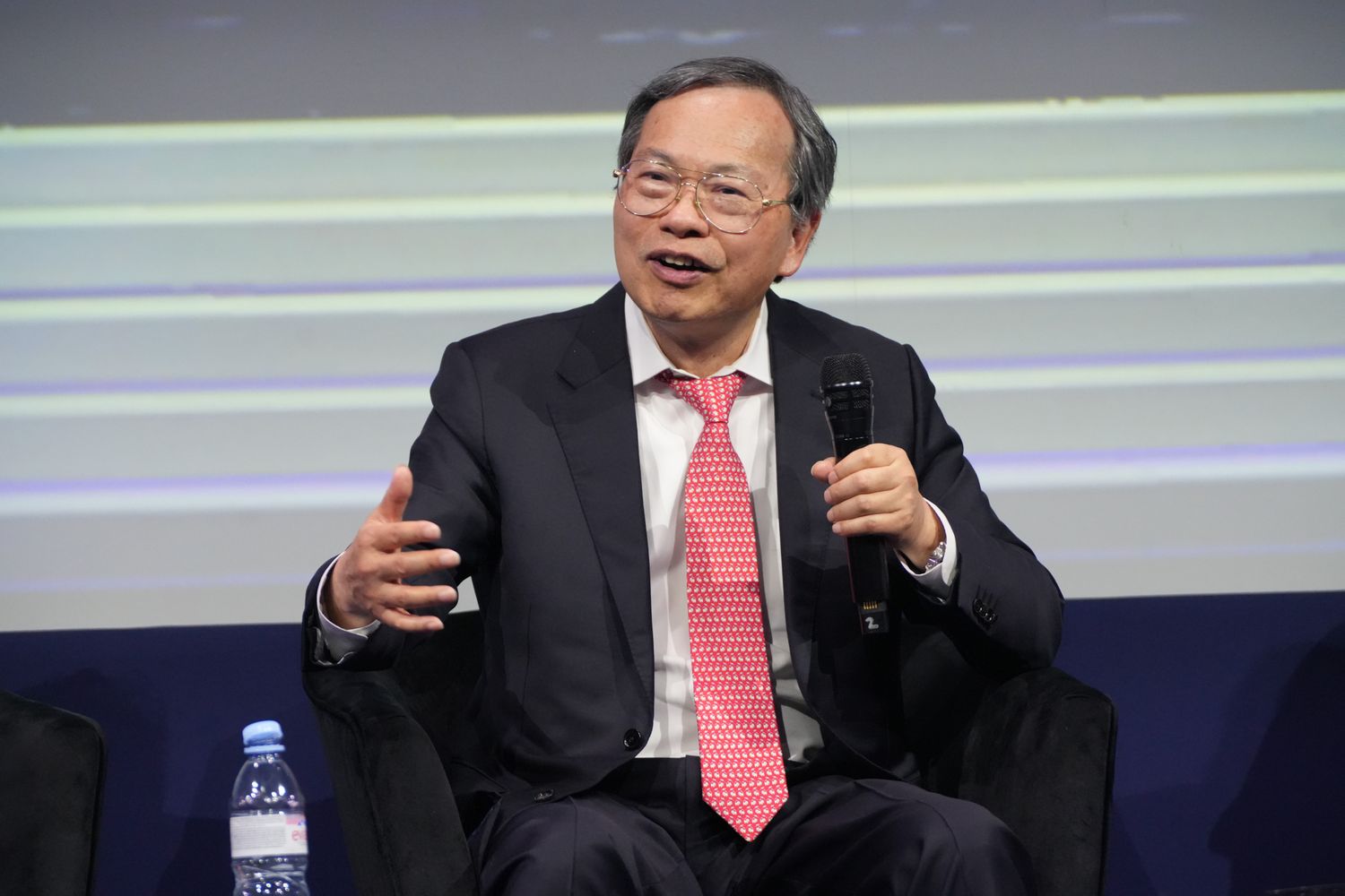 Charles Liang, chief executive officer of Super Micro Computer Inc., during the Raise summit in Paris, France, on Tuesday, July 8, 2025.