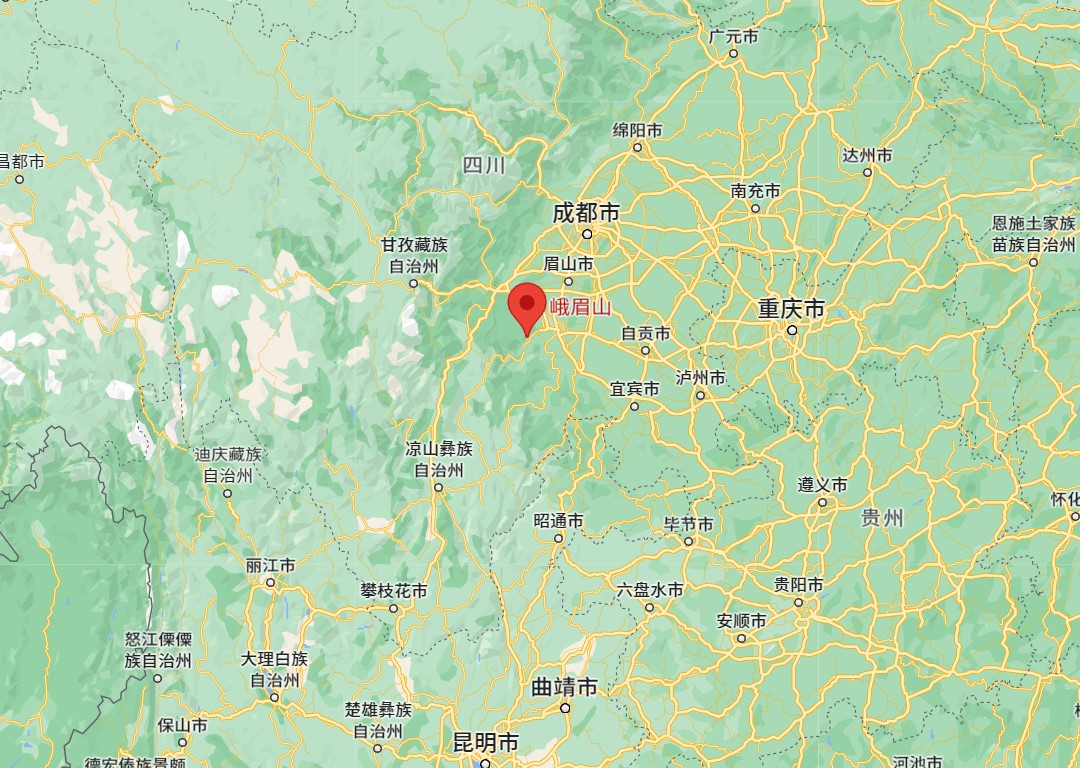 峨眉山在哪里?峨眉山在哪个省哪个市?峨眉山的位置地图与简介